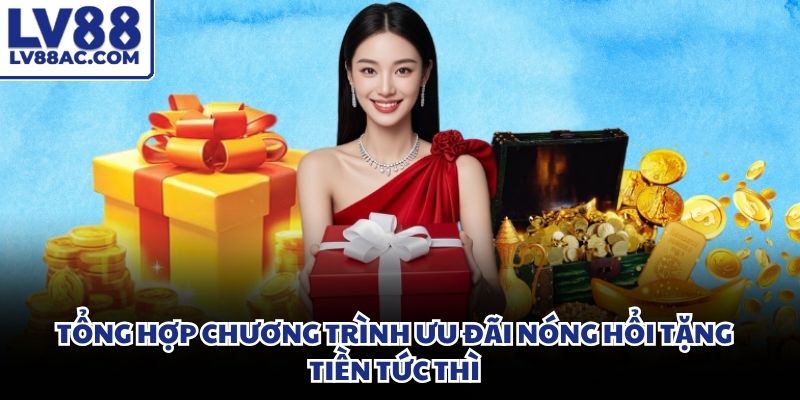 Giao diện trang chủ cập nhật liên tục các banner sự kiện tặng thưởng cực chất